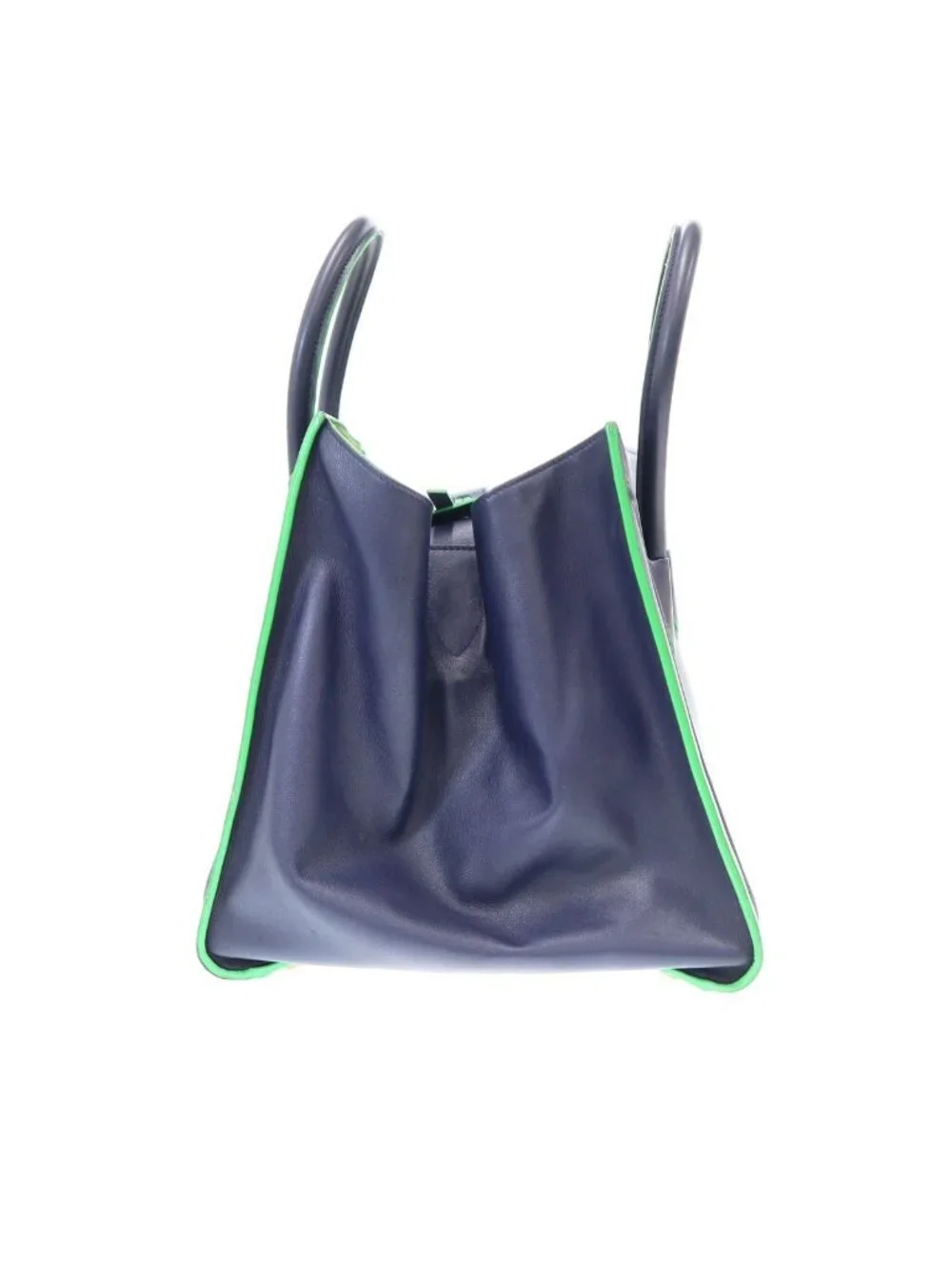 Celine Luggage Phantom Tote Bag Blue Green